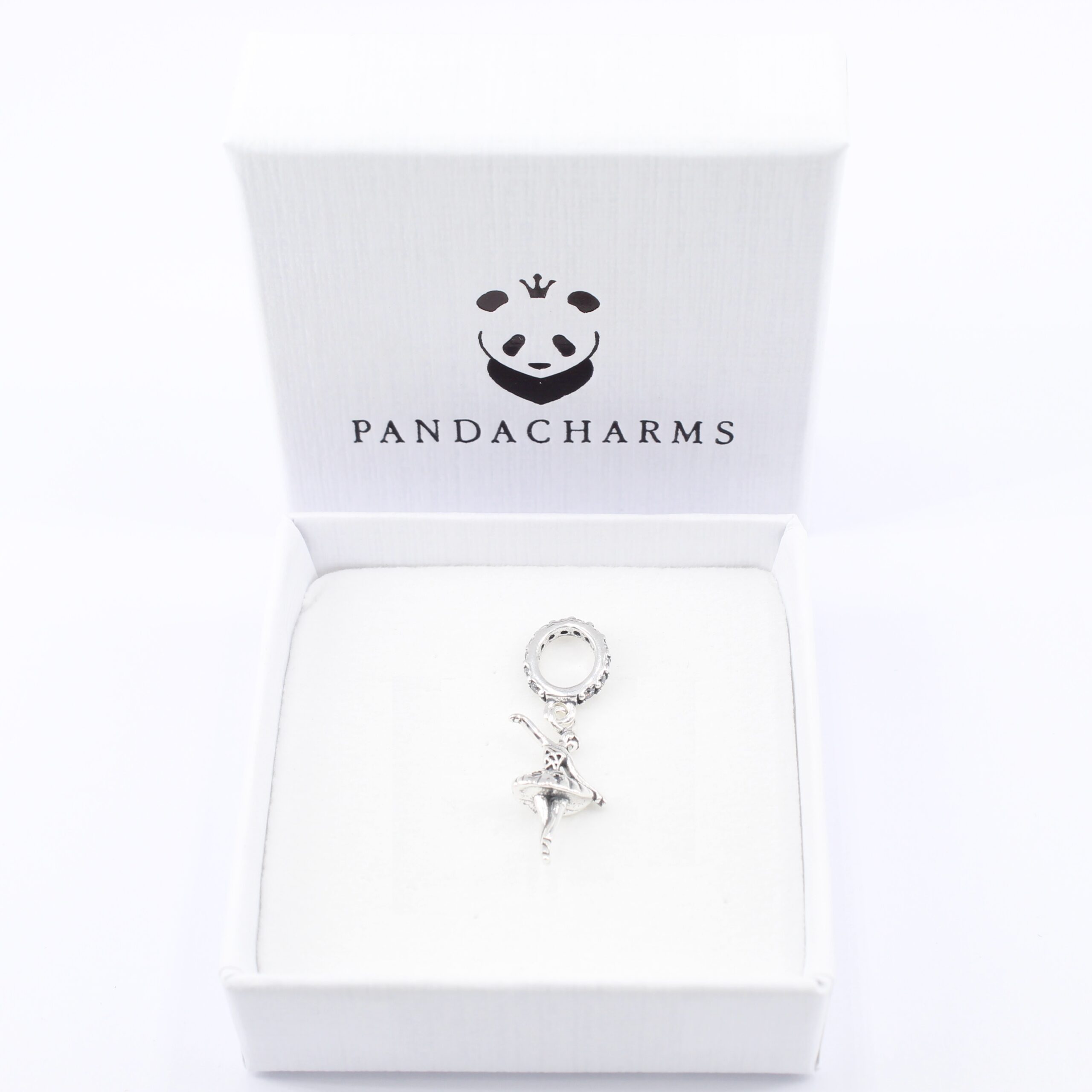 Alternative view of Ballerina Tänzerin Charm Anhänger