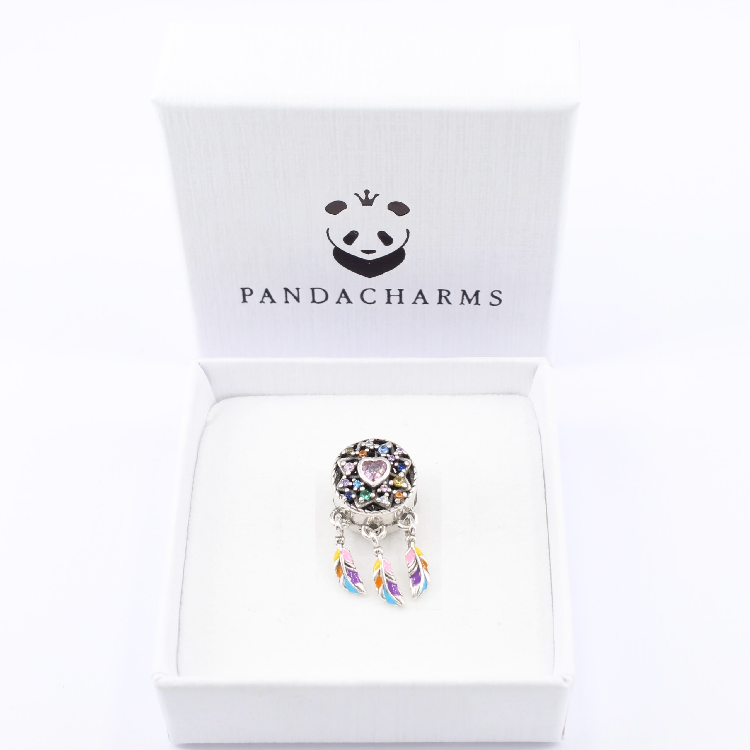 Alternative view of Bunter Traumfänger Charm