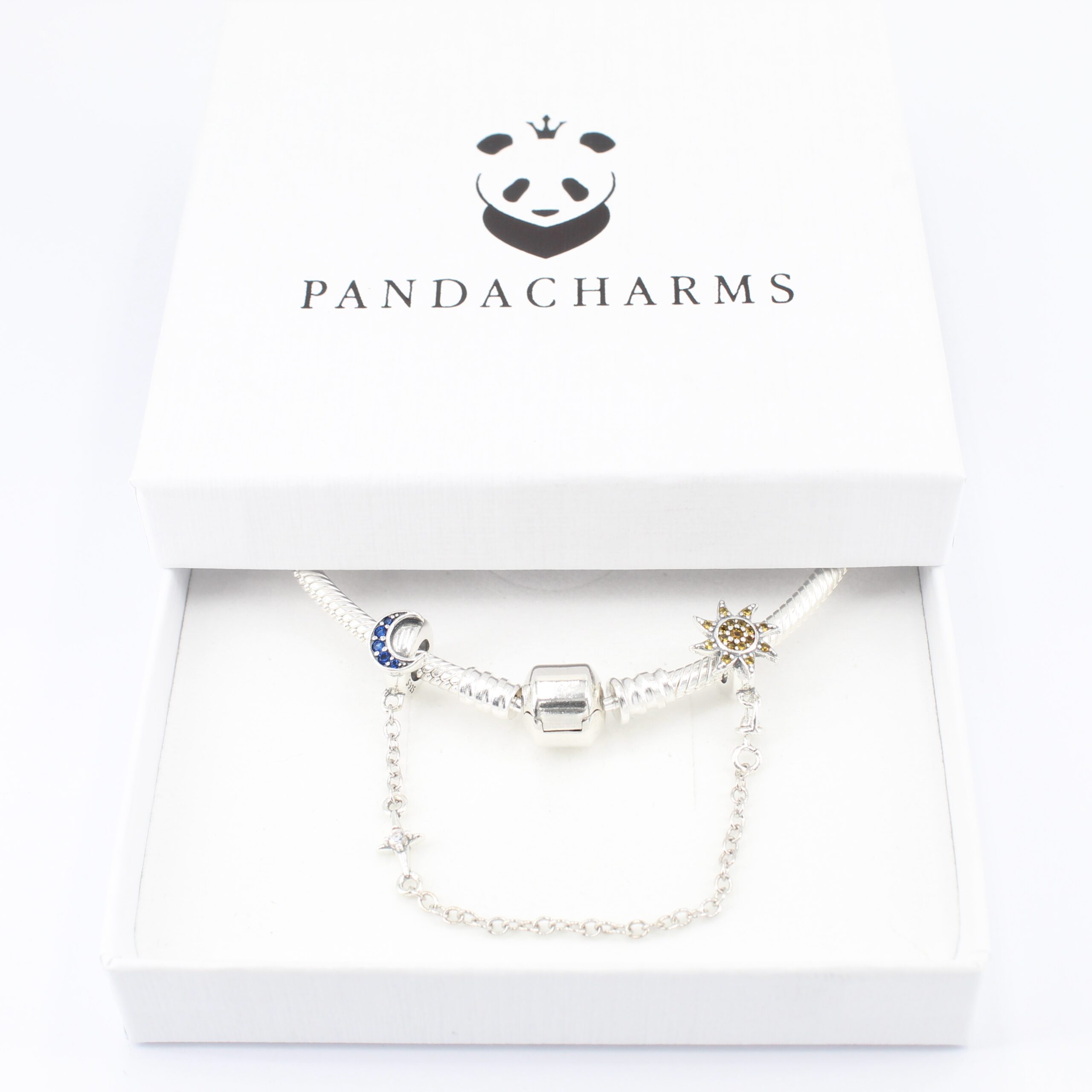 Sonne und Mond Stopper Sicherheitskette 3 Sonne und Mond Stopper Sicherheitskette