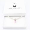 C04072 katze mit grossem rosa herz charm anhaenger pic03