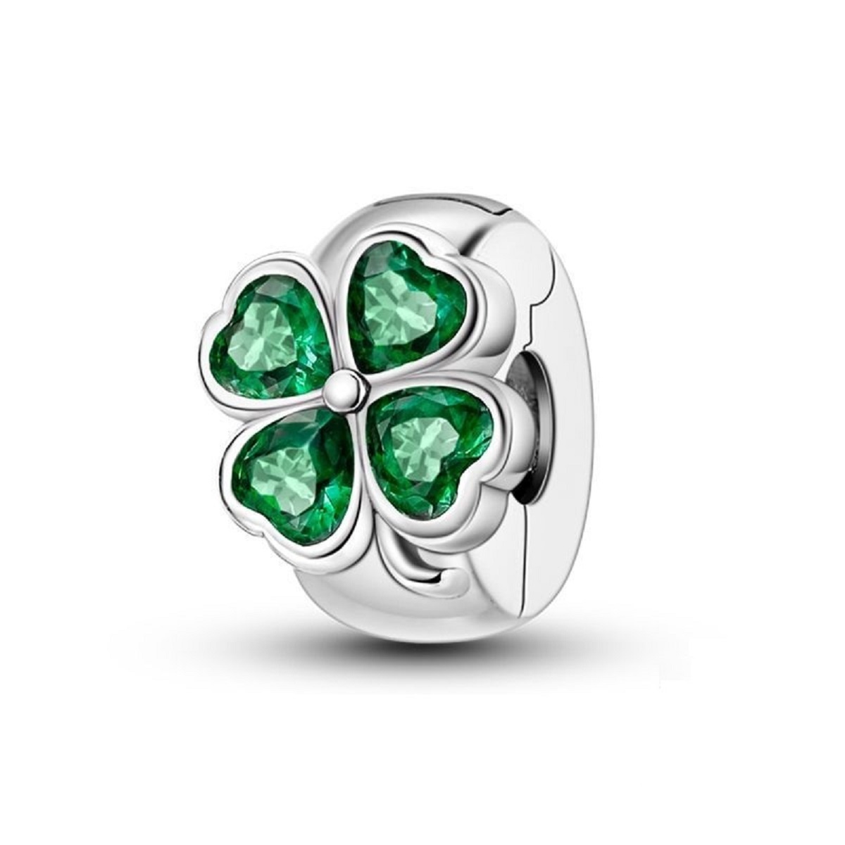 PANDACHARMS Lucky Kleeblatt Clip Charm, SKU C04091