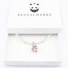 Hund mit Großem Rosa Herz Charm Anhänger 7 C04099 hund mit grossem rosa herz charm anhaenger pic04